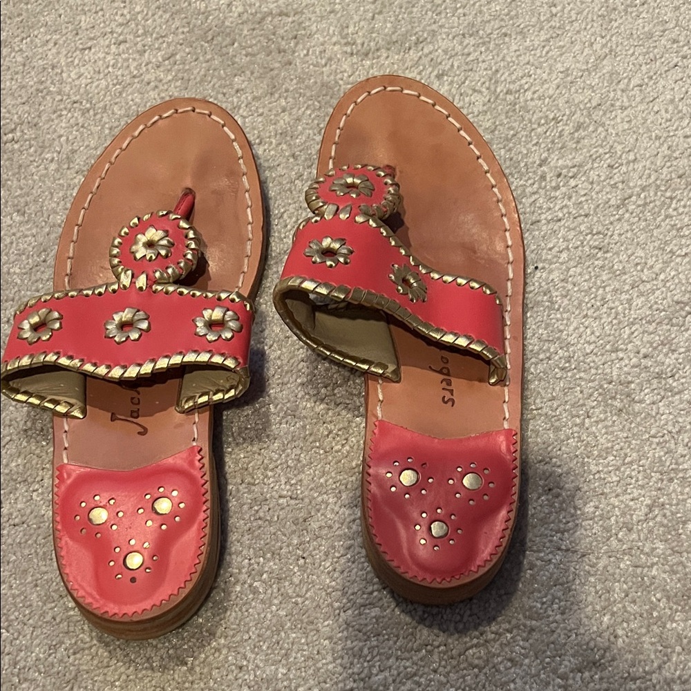 Pink Jack Rogers